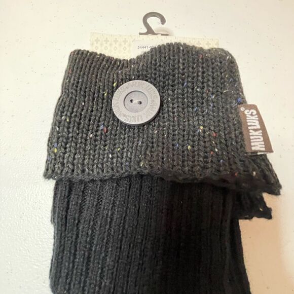 The Original Muk Luks. Black with colored speckles. - Picture 2 of 4